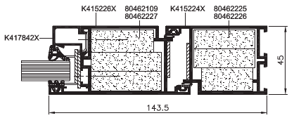 MB45 EW Coupe profil
